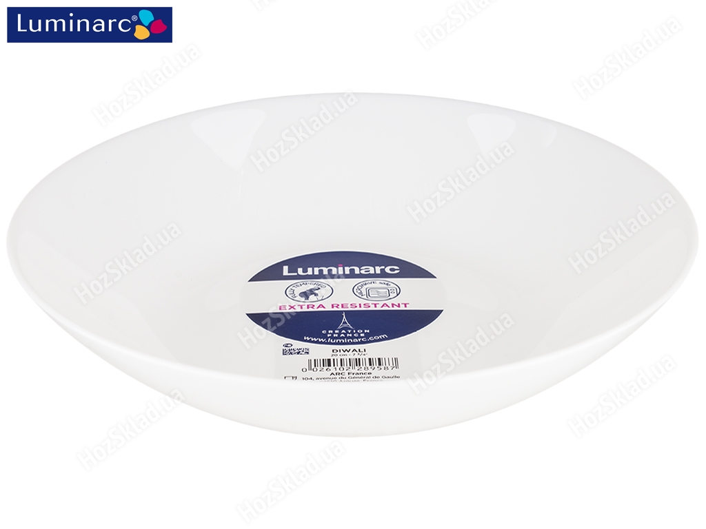 Тарелка суповая Luminarc Diwali 20см N3605 89587/34563
