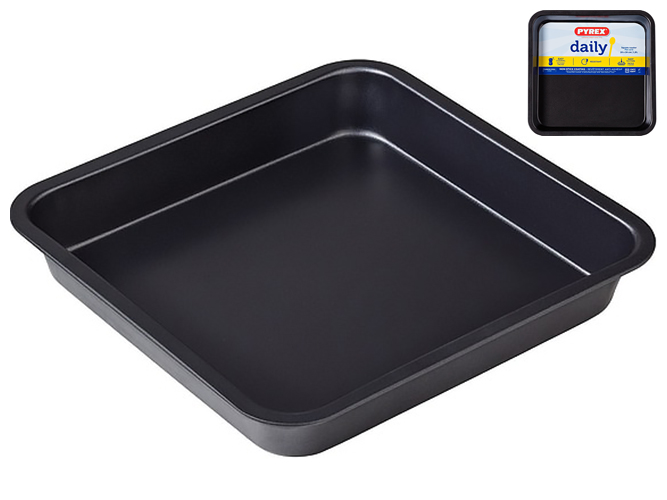 Форма Pyrex Daily, 24x24см квадратная, 1,8л, 3426470290555