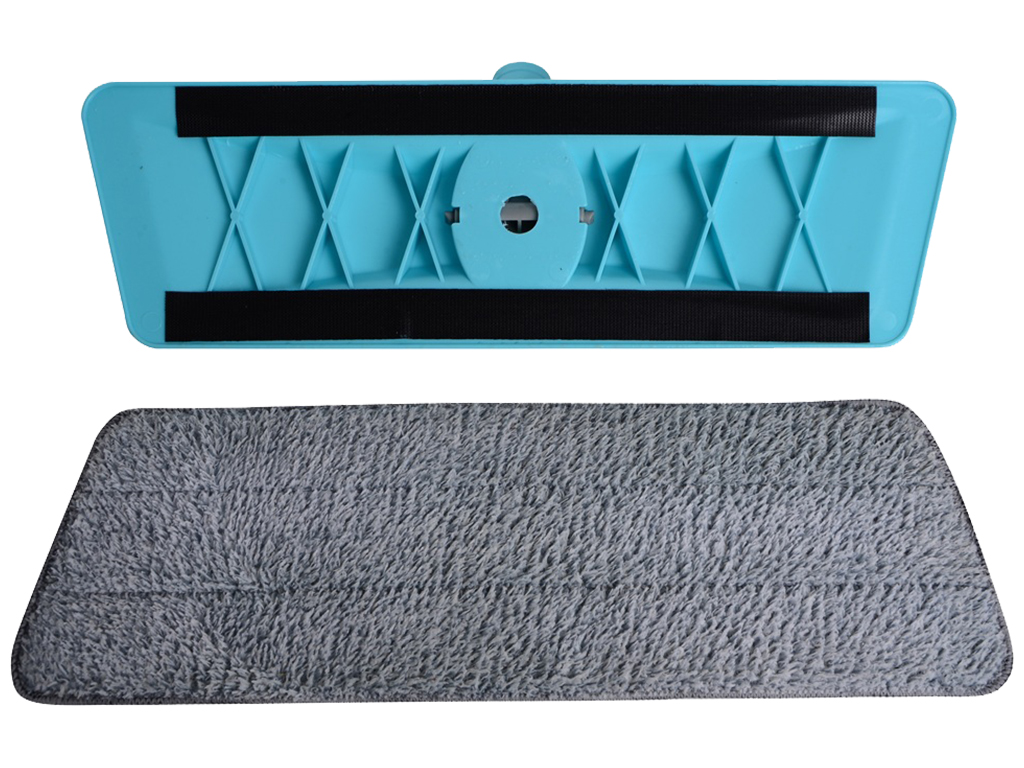 Швабра Idea Home Blue, з розпилювачем, мікрофібра, 117х35х11см, 6900070387138