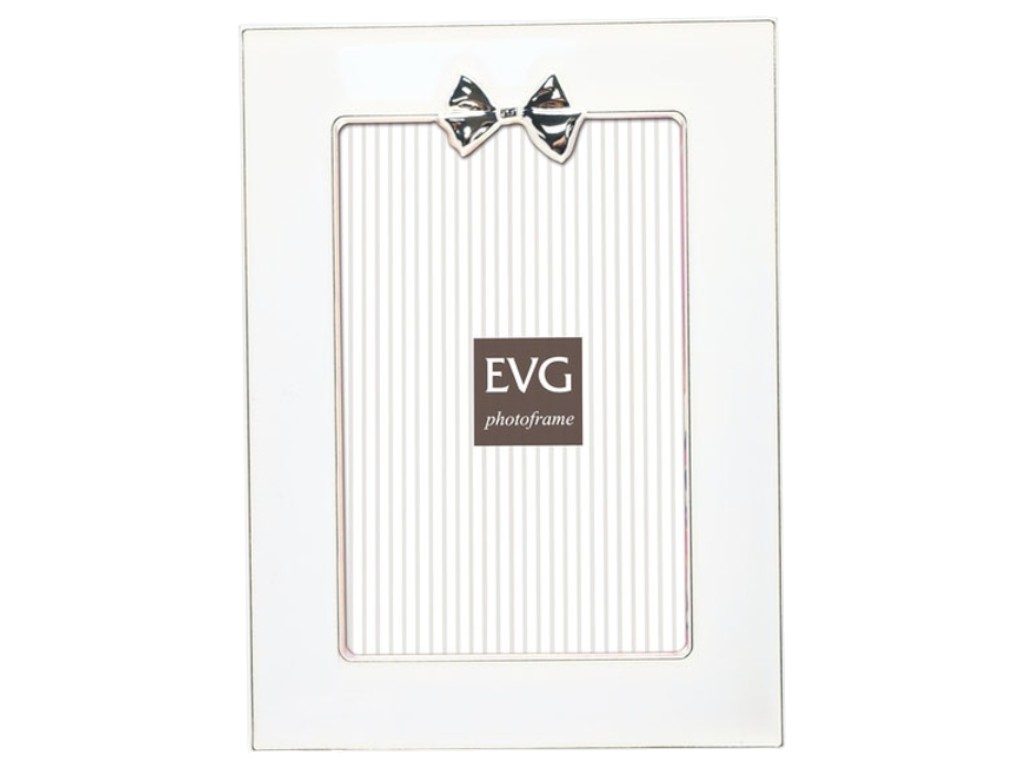 Фоторамка EVG, ONIX E05 White, металл, 10×15 см