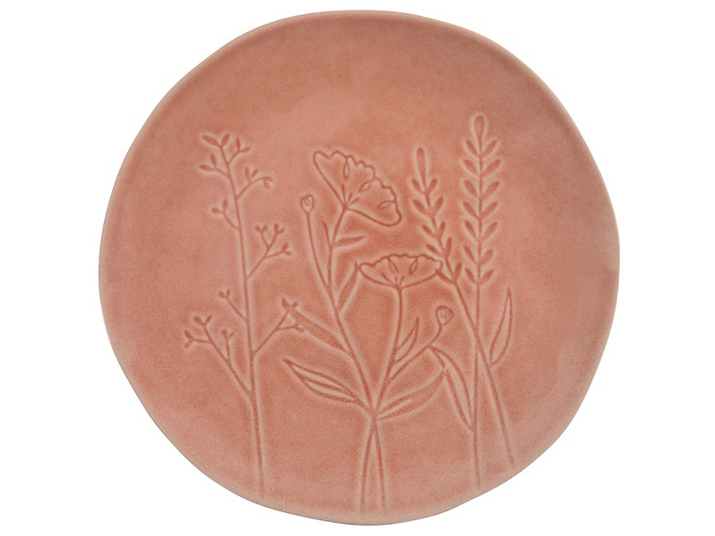 Тарілка Limited Edition Herb nature обідня, 27см (колір рожевий) 6900069123167