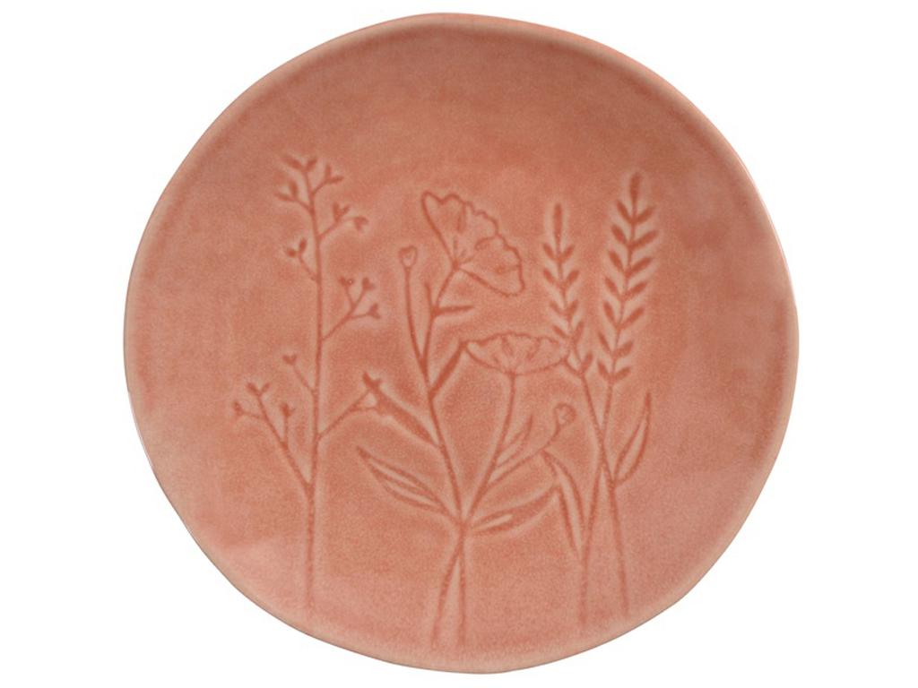 Тарілка Limited Edition Herb Terra десертна 21см (колір рожевий) 6900069123174