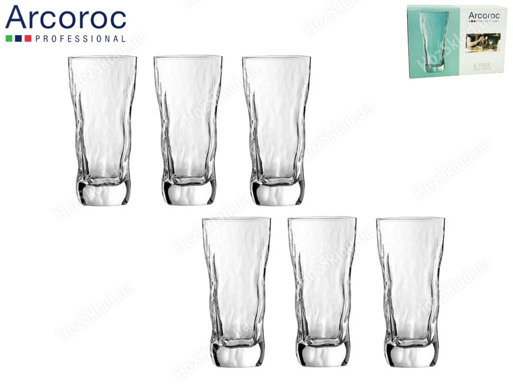 Склянки Arcoroc Trek 400мл (ціна за набір 6шт) 11347/11547