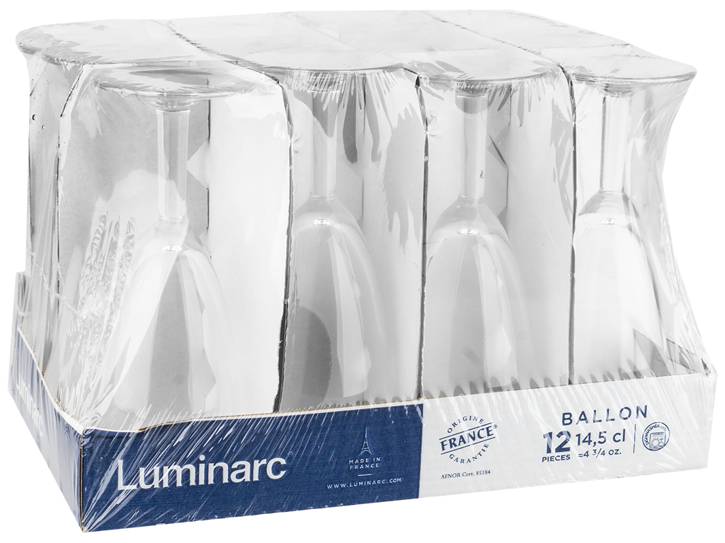 Набор бокалов Luminarc Ballon, для шампанского, 145мл (цена за упаковку 12шт) 09885