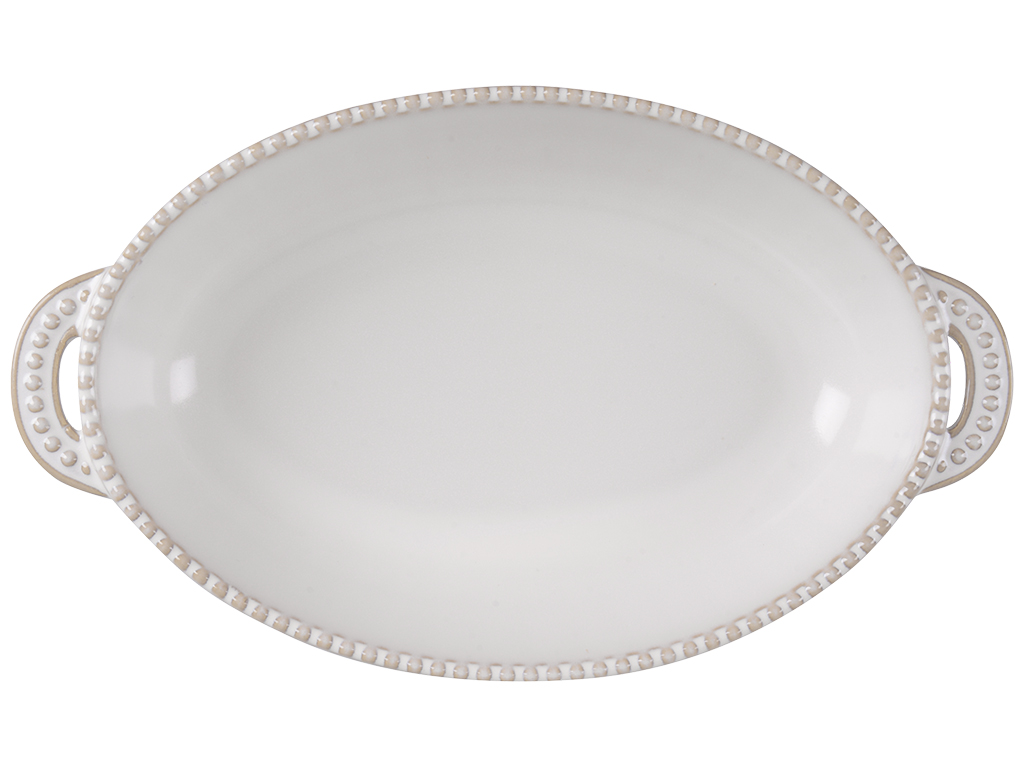 Форма овальная Limited Edition Allegra Biege, 27,5х15,5х5,5см, 6900070191834
