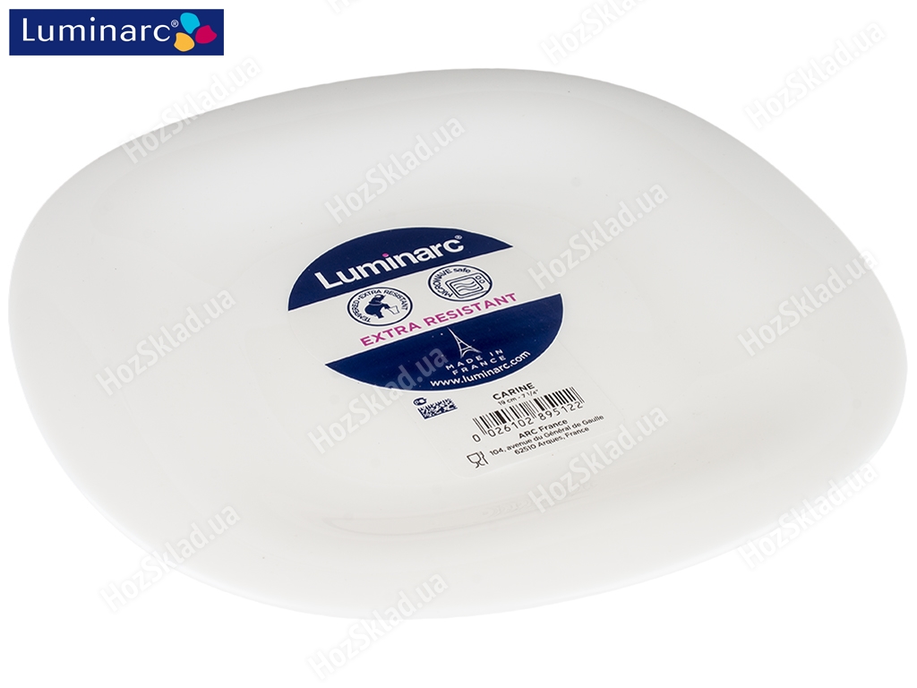 Тарелка Luminarc Carine White 19см L4454/95122