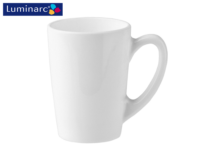 Чашка Luminarc "New Morning Blanc" белая 320мл 70514/P8858