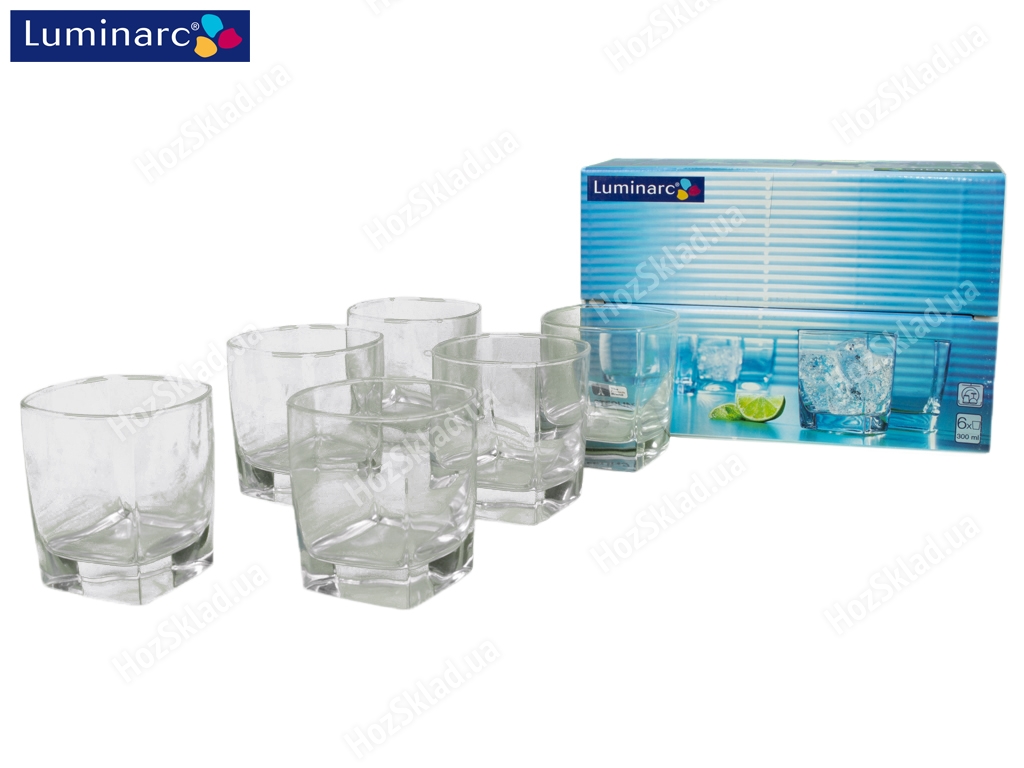 Стаканы стеклянные Luminarc Sterling 300мл (цена за набор 6шт) 10486
