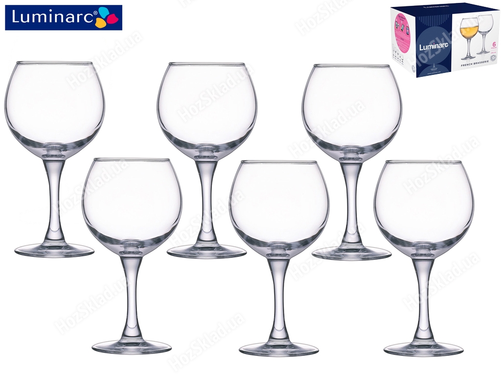 Бокалы винные Luminarc French Brasserie  210мл (цена за набор 6шт) 10844