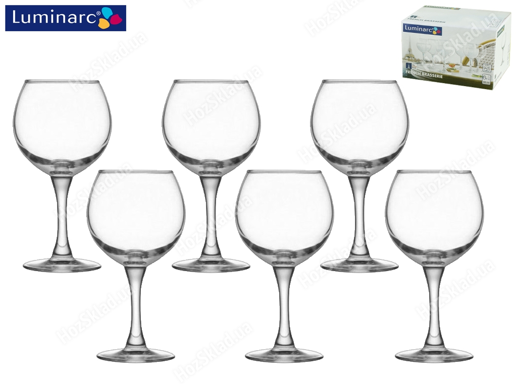 Рюмки стеклянные Luminarc French Brasserie 65мл (цена за набор 6шт) 11889