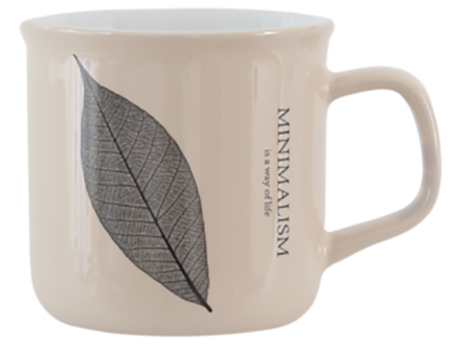 Чашка Limited Edition Minimalism, 350мл, бежева, 6900065835842