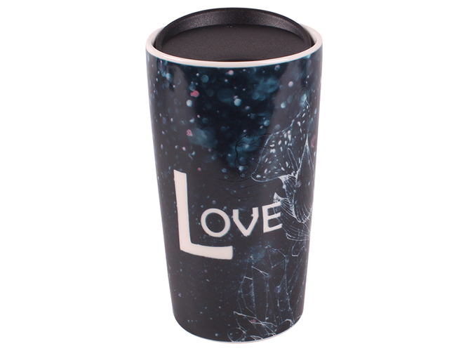 Чашка Limited Edition Travel Love, з кришкою, 360мл, 6900066877643