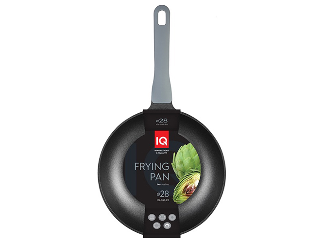 Сковорода глубокая IQ Be Creative, без крышки, 28см, 6900069648547