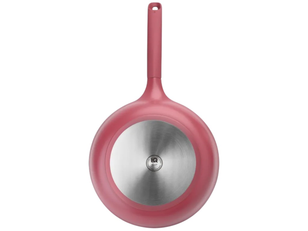 Сковорода классическая IQ Be Royal, керамическое покрытие, алюминий, 28см, цвет розовый