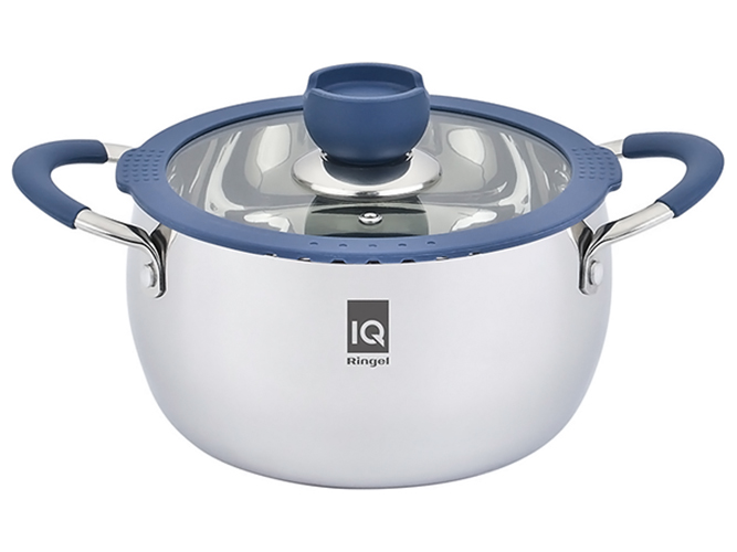 Кастрюля Ringel IQ Be Trendy, 22см, 4,4л, с крышкой, 6900068045477