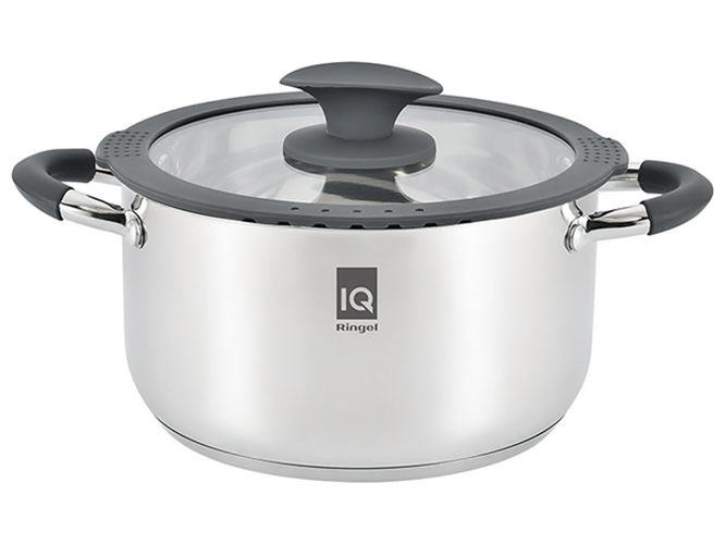 Кастрюля Ringel IQ Be Brave, 24см, 5,5л, с крышкой, 6900067038876