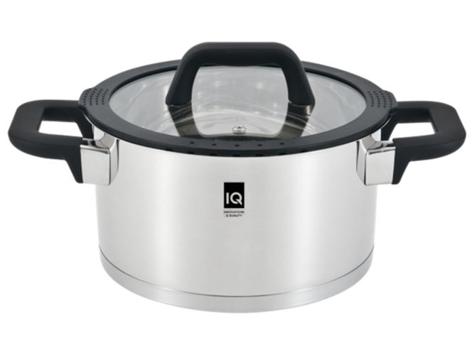 Каструля з кришкою IQ Be Traditional, 20см, 3,3л, 6900069776035