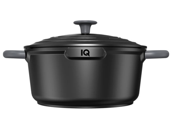 Кастрюля с крышкой IQ Be Creative алюминиевая, 20см, 2,4л, 6900069963176