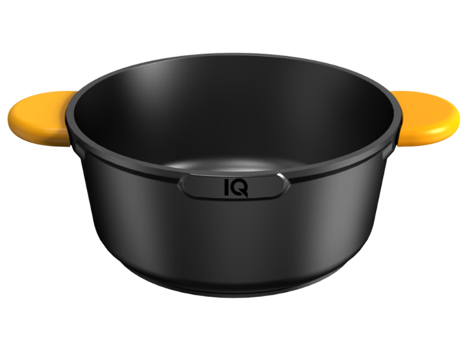 Кастрюля с крышкой IQ Be Active алюминиевая, 24см, 4,2л, 6900069963060