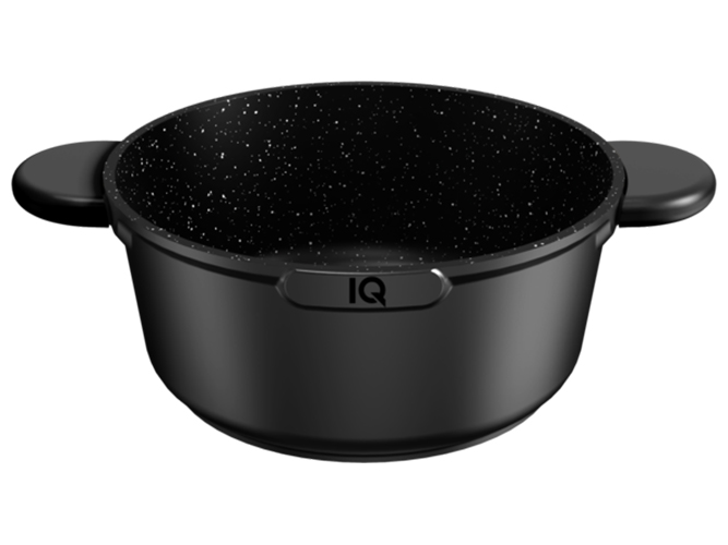 Кастрюля алюминиевая IQ Be Simple, 18см, 1,7л, с крышкой, 6900069963091