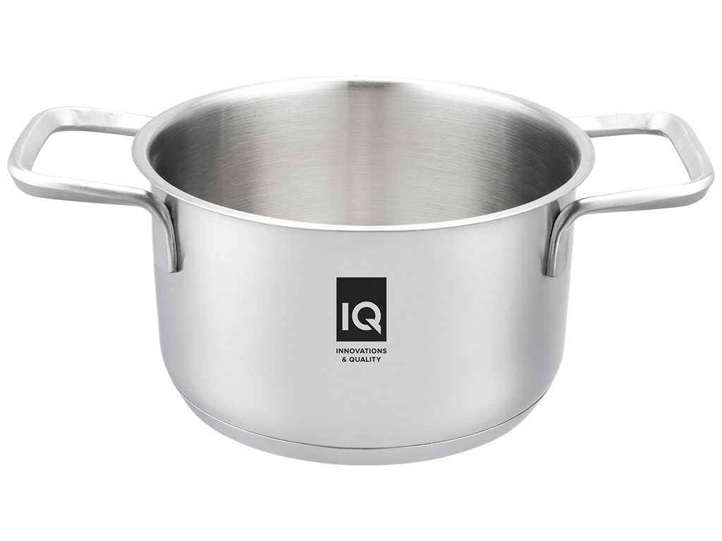 Кастрюля IQ Be Creative с крышкой, 20см, 3,5л, 6900069988629