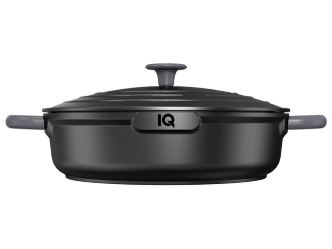 Сотейник IQ Be Creative, с двумя ручками, алюминиевый, 28см, 4л, с крышкой, 6900069962971