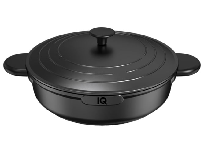 Сотейник IQ Be Simple, с двумя ручками, алюминиевый, 32см, 5,6л, с крышкой, 6900069963145
