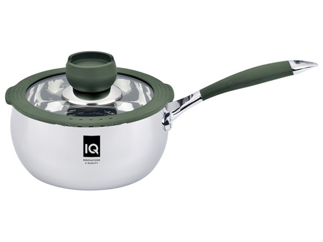 Ківш з кришкою IQ Be Trendy, 16см, 1,6л, 6900069775960