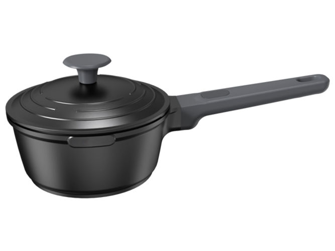 Ковш с крышкой IQ Be Creative алюминиевый, 16см, 1,3л, 6900069963152