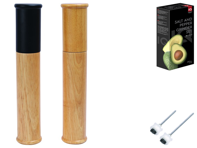 Набор мельниц для специй IQ Be Natural, 29,5см, 6900069372756