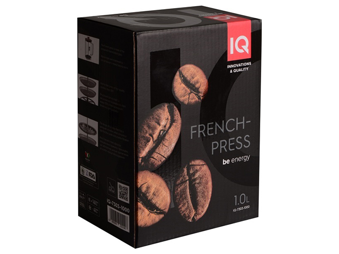 Френч-пресс IQ Be energy, 1л, 6900069255196