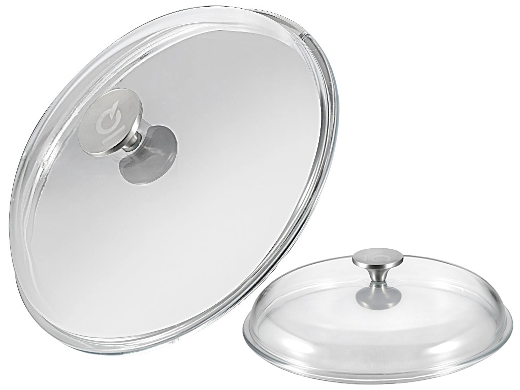 Крышка Be Smart 20 см, жаропрочное стекло, пароотвод, цвет прозрачный