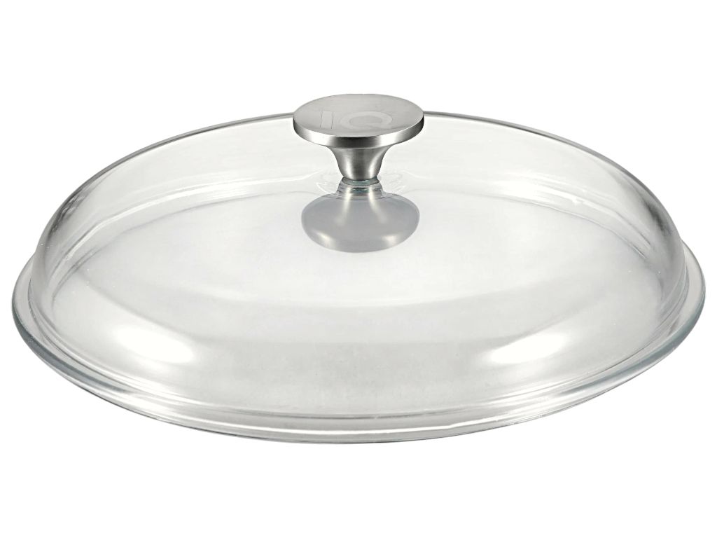 Крышка Be Smart 20 см, жаропрочное стекло, пароотвод, цвет прозрачный