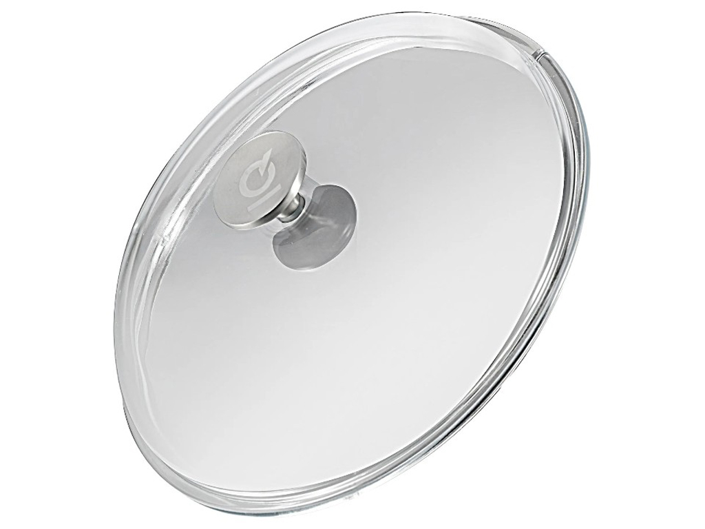 Крышка Be Smart 20 см, жаропрочное стекло, пароотвод, цвет прозрачный