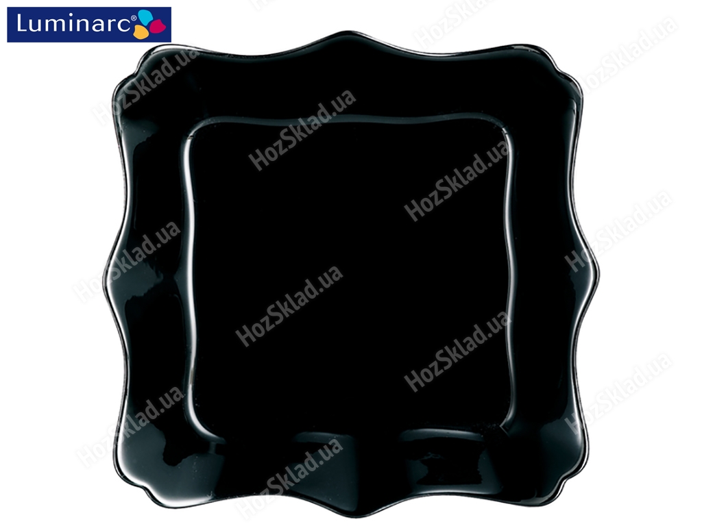 Тарілка супова Luminarc AUTHENTIC black 22см 80223