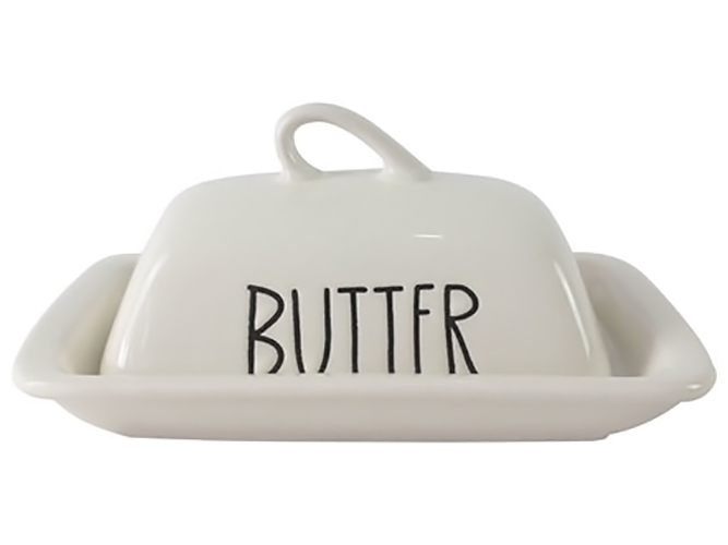 Маслянка Limited Edition Butter, 19,2см, з кришкою, бежева, 6900066070358