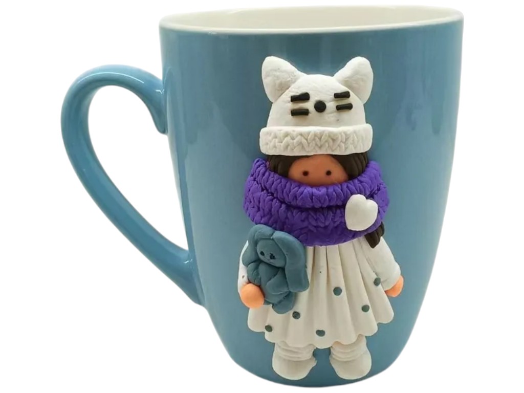 Чашка Limited Edition Dream Baby A, порцеляна, 340мл, колір синій