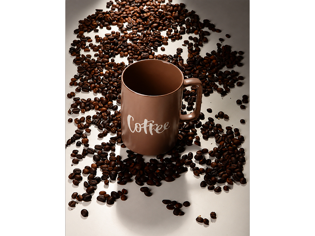 Чашка Limited Edition Time Coffee, фарфор, 490мл, цвет коричневый