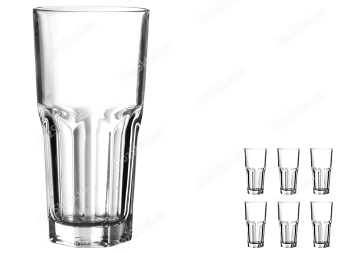 Набор стаканов Arcoroc Granity, 350мл, высокие (цена за набор 6шт) 0883314511581