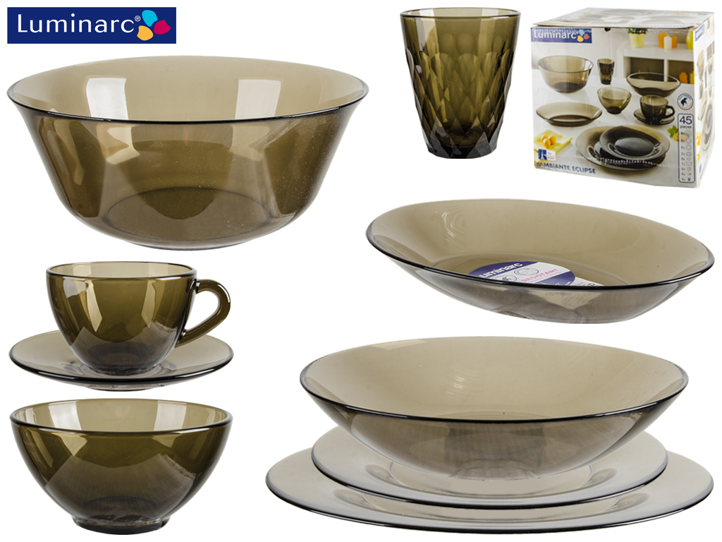 Сервиз столовый Luminarc Ambiante Eclipse 45 предметов 24490