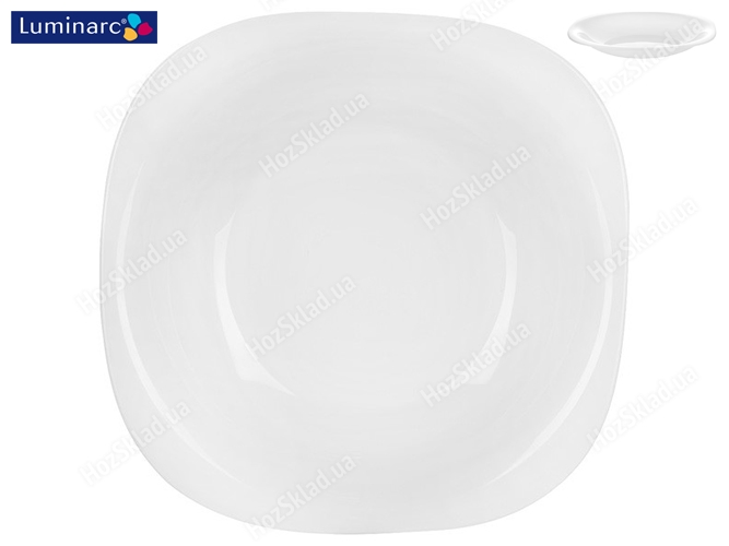 Тарелка суповая Luminarc Carine white 21см 95146
