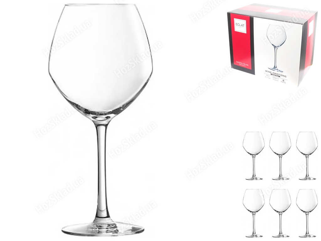 Набір келихів для білого вина Wine Emotions, 350мл (ціна за набір 6шт), 883314564709
