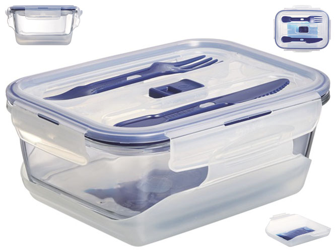 Контейнер Luminarc PURE BOX ACTIVE, 1,22л + сумка, 0883314566628