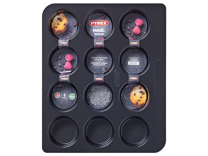 Форма для мафінів Pyrex Magic, 12 порцій, 3426470276398