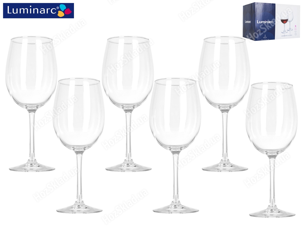 Набор бокалов Luminarc Versailles 580мл (цена за набор 6шт) 61335