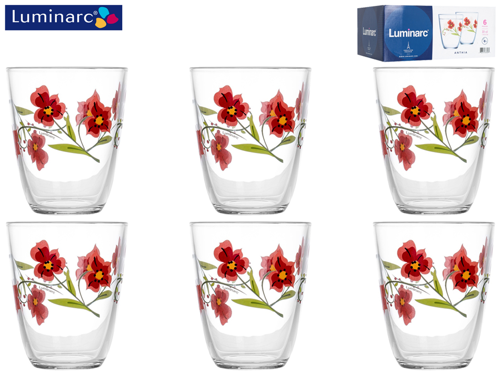 Набор стаканов Luminarc "Neo Anthia" 310мл (цена за набор 6шт) 33061