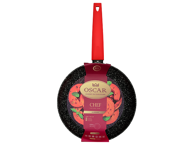 Сковорода Oscar Chef, 24см, для блинов, 6900066733192