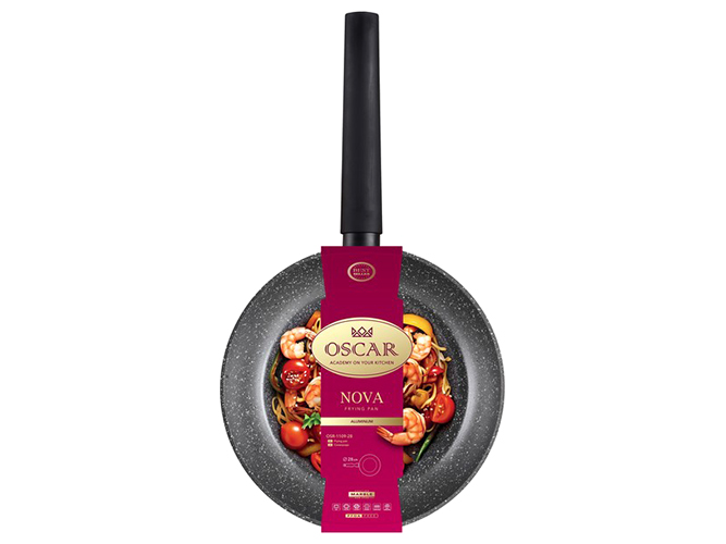 Сковорода глибока Oscar Nova, 28см, без кришки, 6900068858862
