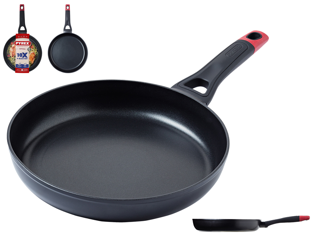 Сковорода Pyrex Optima, индукция, без крышки, 26см, 3426470284264
