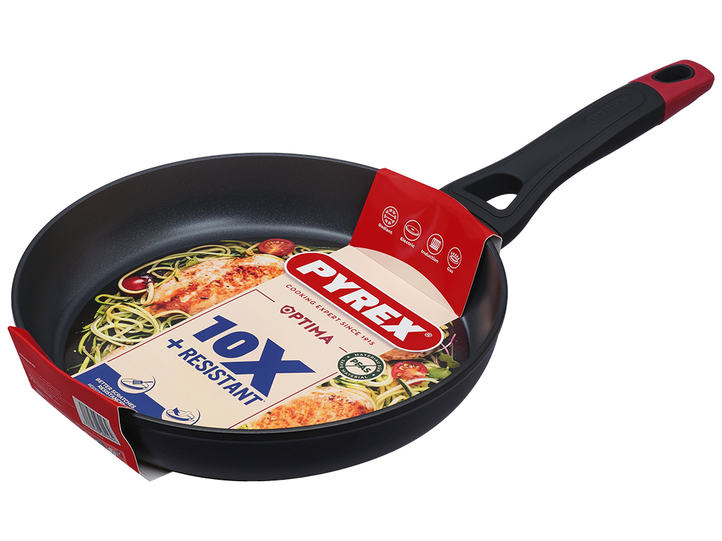 Сковорода Pyrex Optima, индукция, без крышки, 26см, 3426470284264